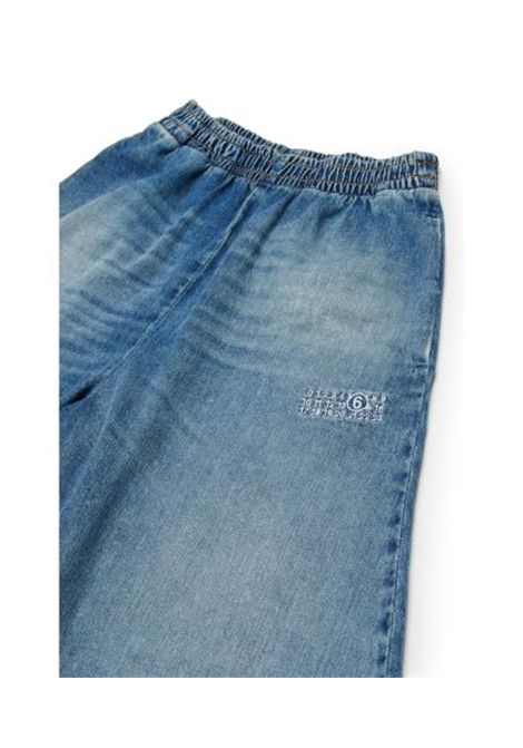 Bermuda con logo MM6 KIDS MAISON MARGIELA | M60961 MM07AM601